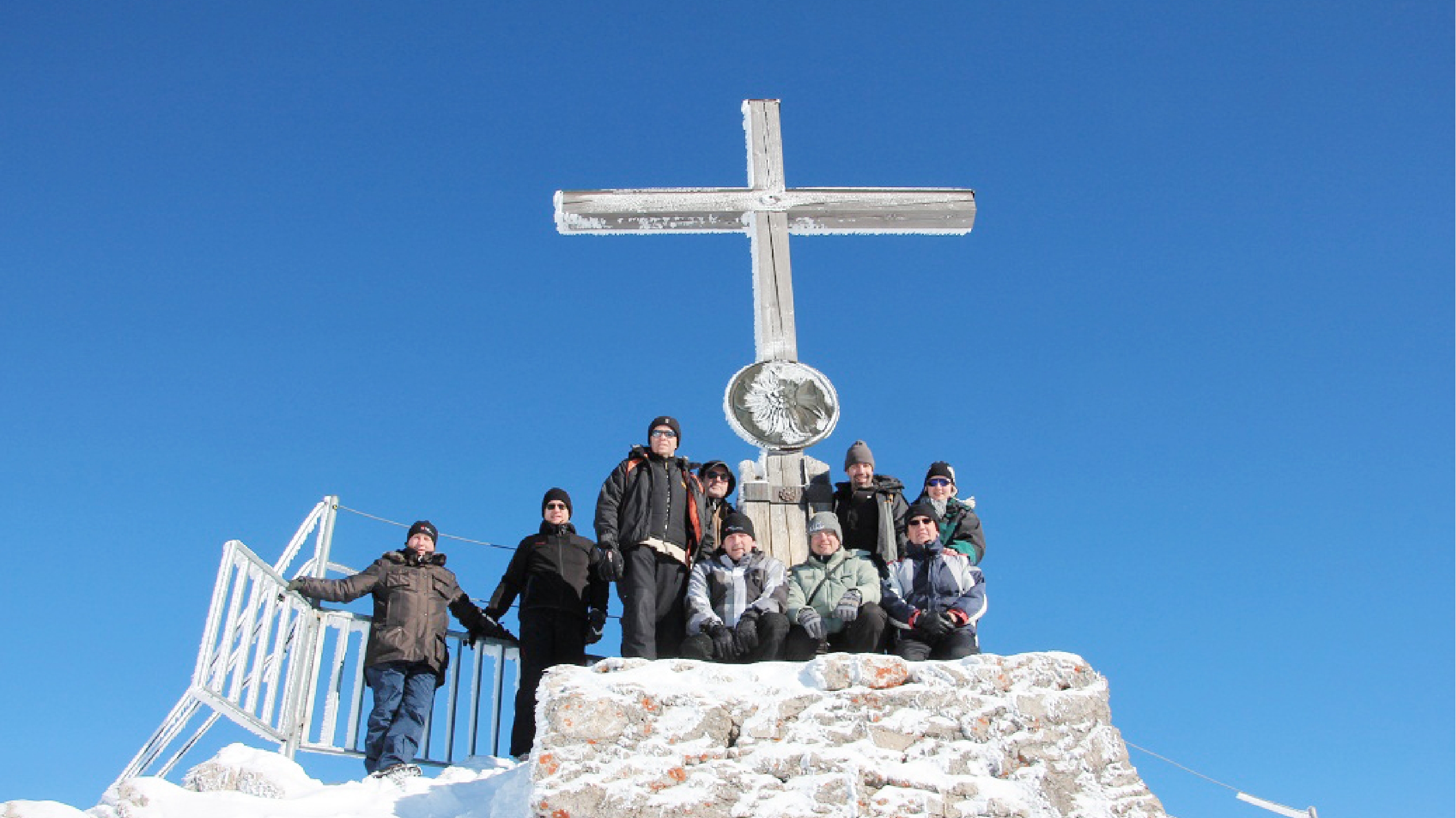 Gipfeleroberung am Nebelhorn