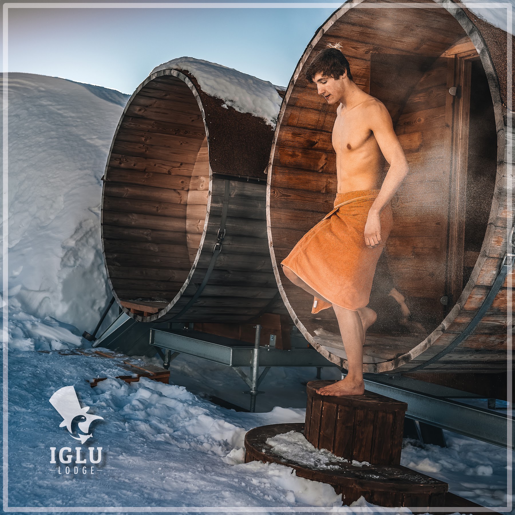 Fass-Sauna