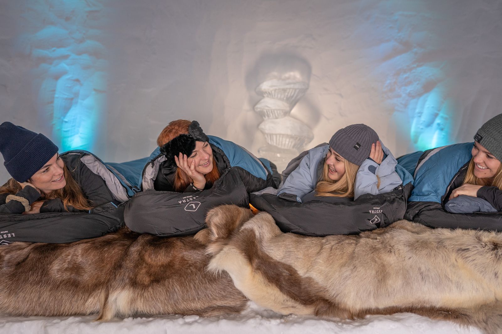 Schlafen im Expeditionsschlafsack